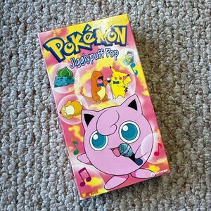 Pokemon Jigglypuff Pop VHS 1998